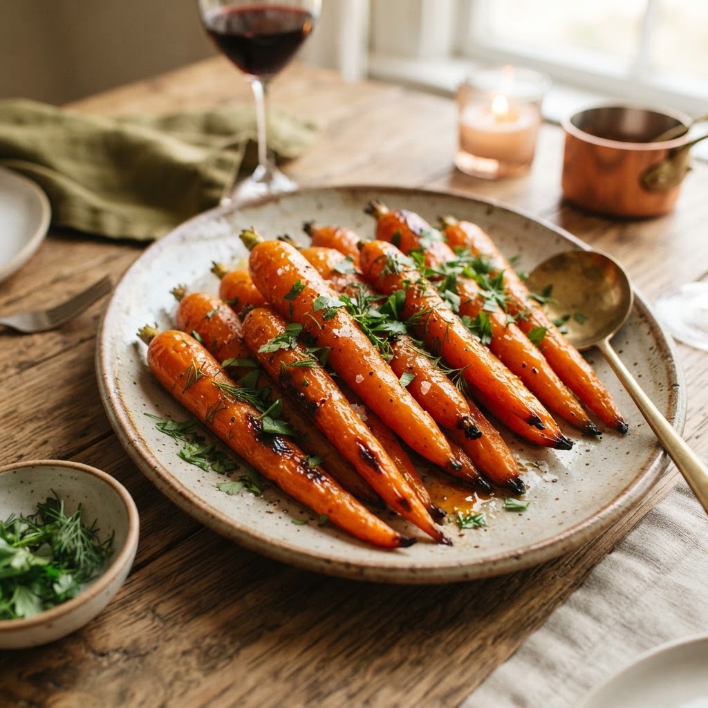 Orange-Glazed Roasted Carrots