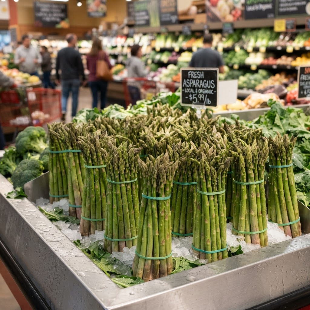 Asparagus close-up