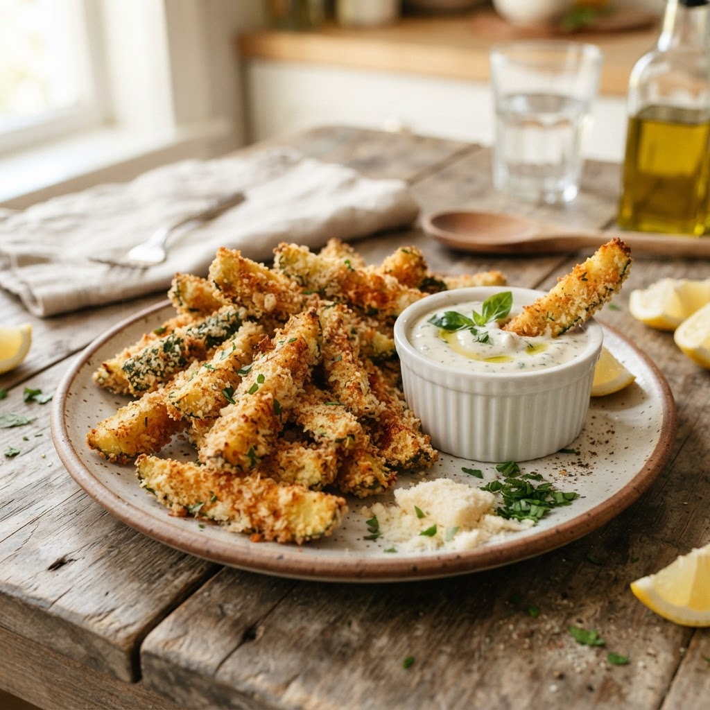 Baked Zucchini Fries