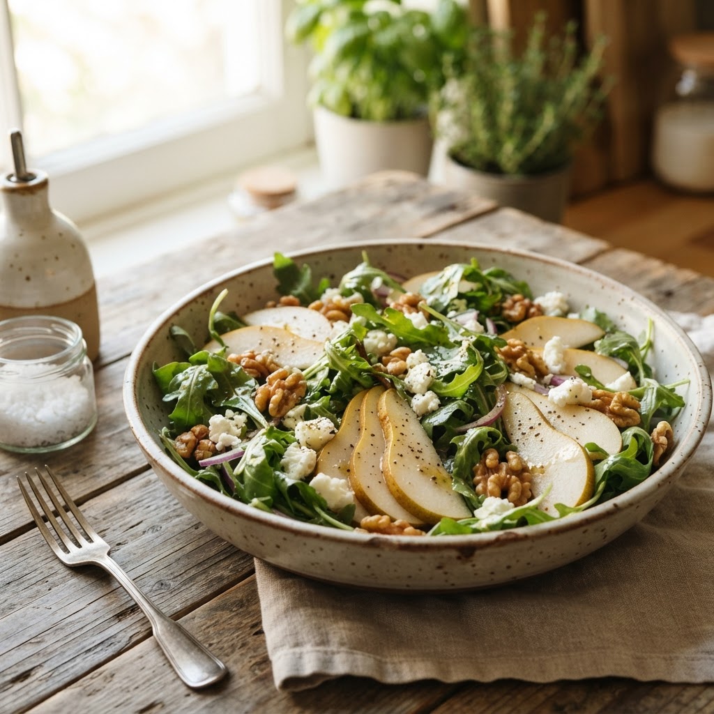Arugula Pear Salad