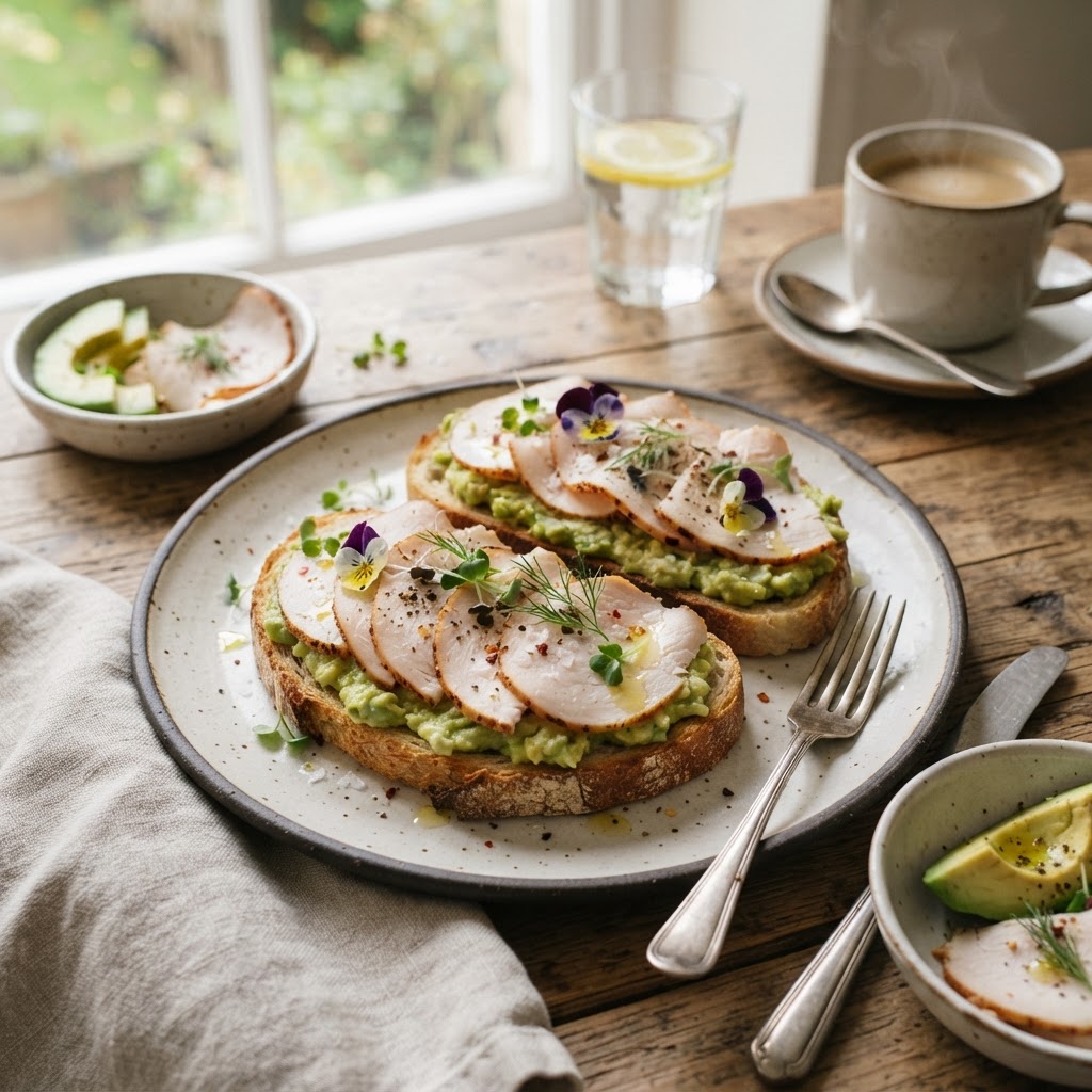 Avocado Turkey Toast
