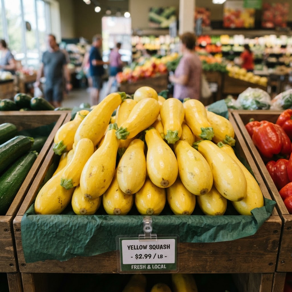 Yellow Squash close-up