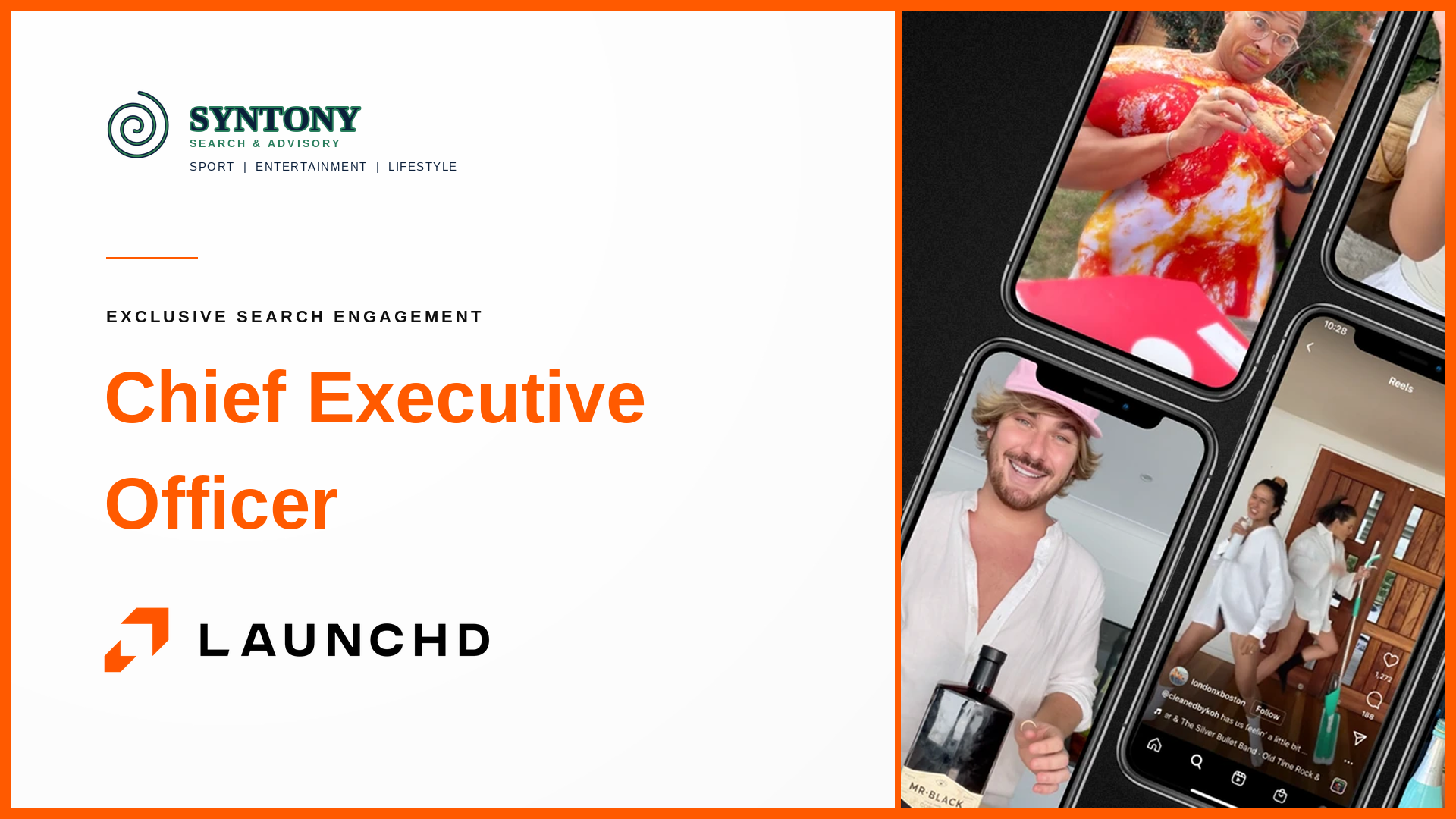 Chief Executive Officer at Launchd