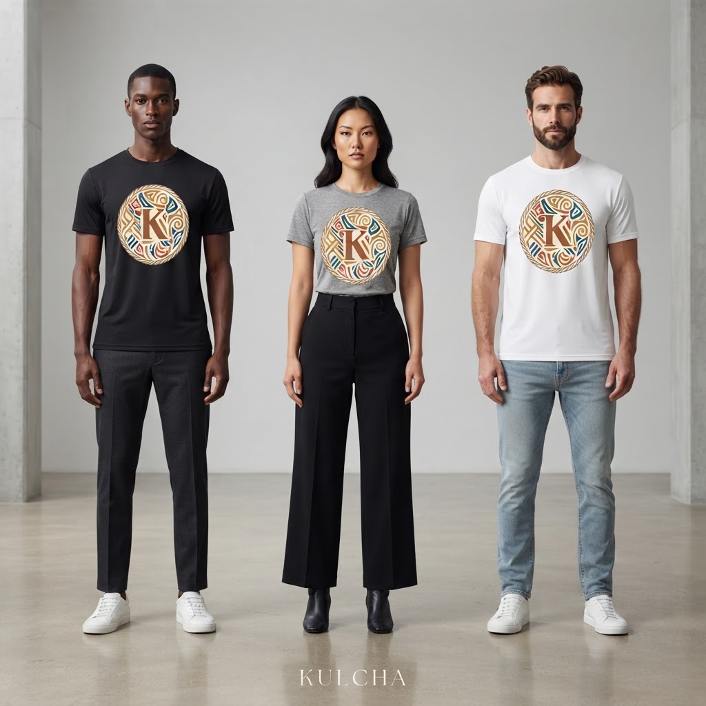 KULCHA Performance Short Sleeve Tee on model 7