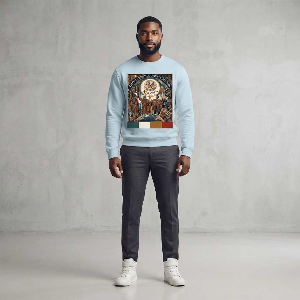 KULCHA 'Unity in Heritage' Pullover on model 10