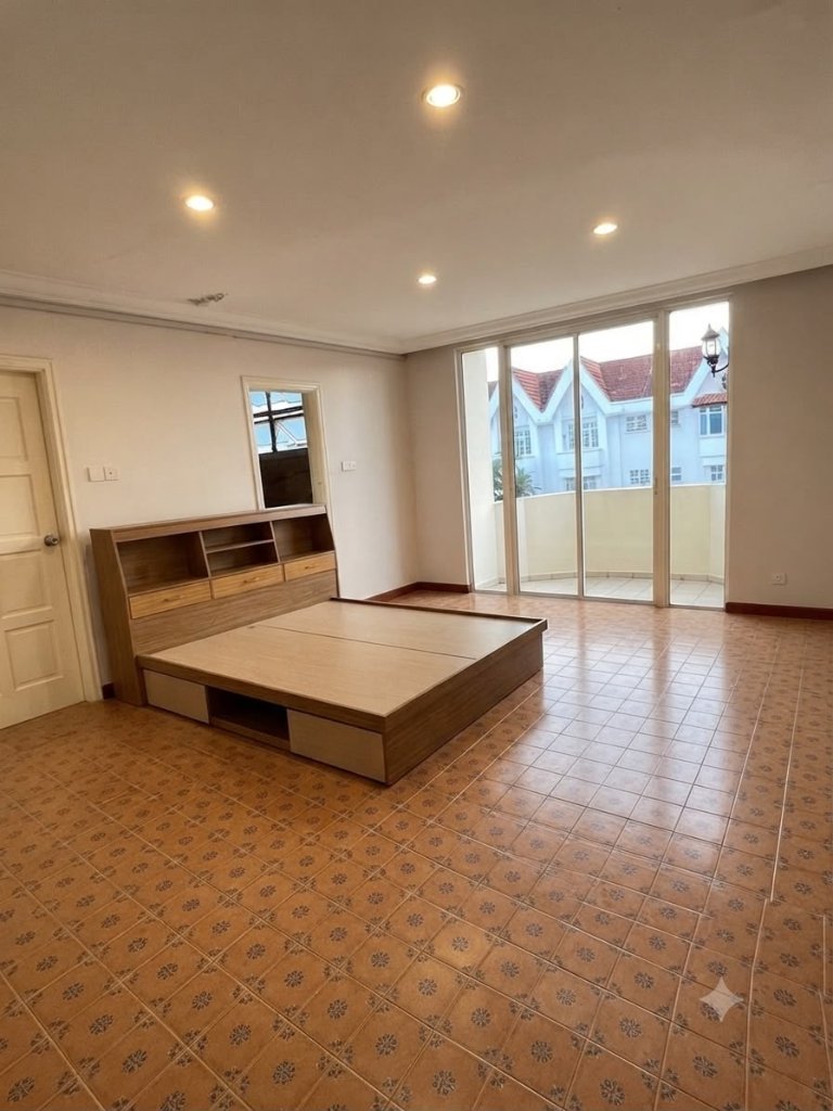 East Coast Landed — Bedroom & Balcony Strip-Out — before and after hacking