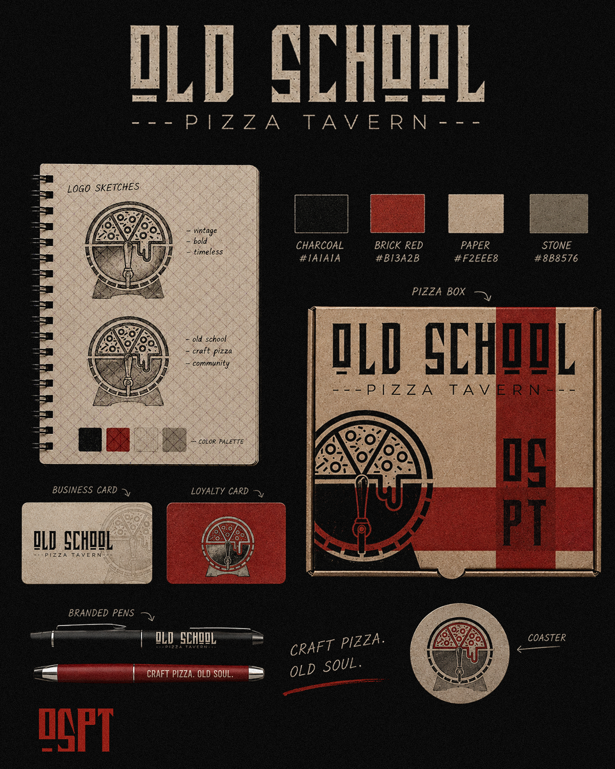 AB Studios branding and design work