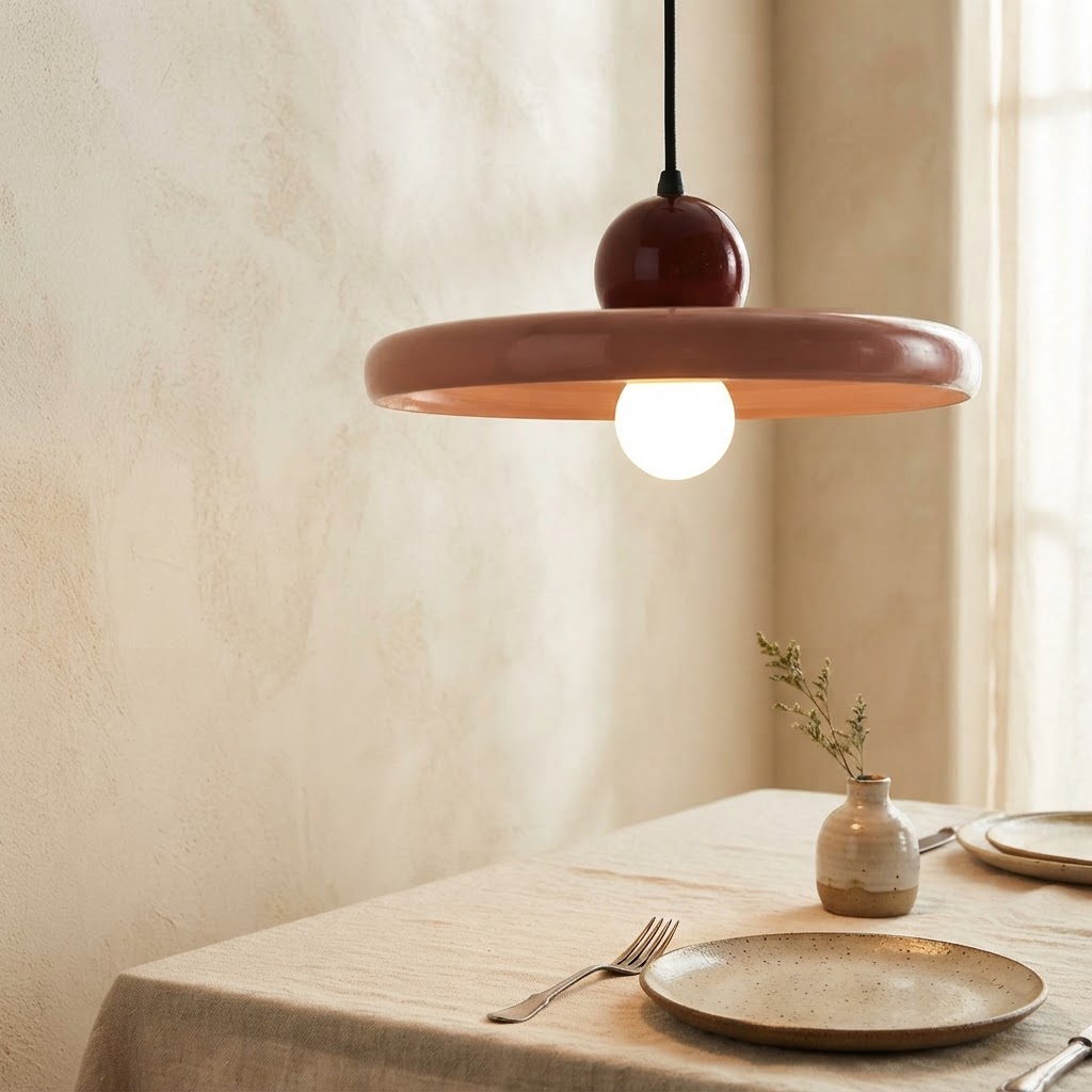 Lune Saucer Pendant
