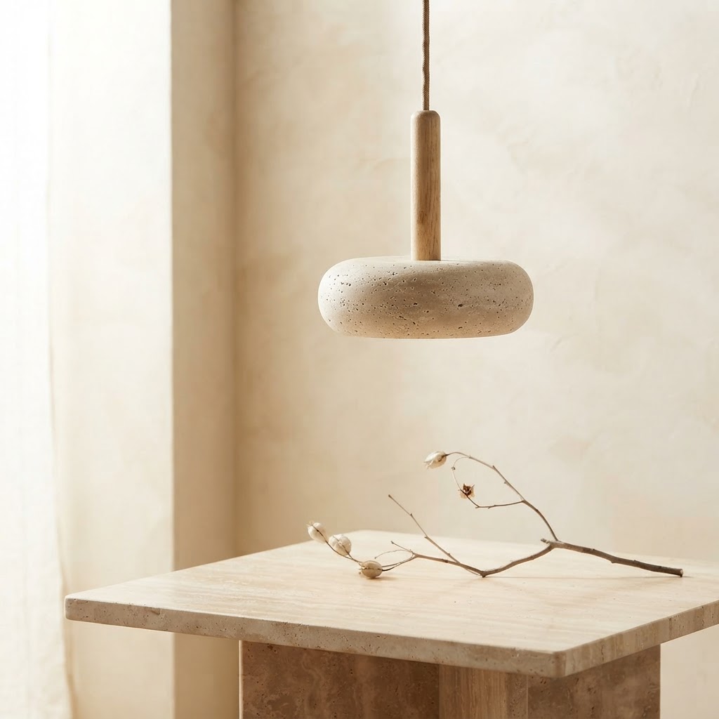Pierre Travertine Pendant