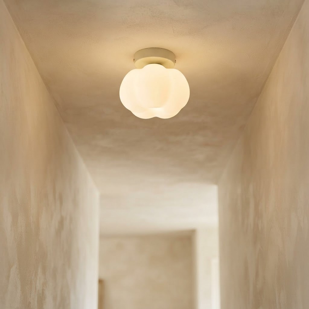 Crème Flush Mount