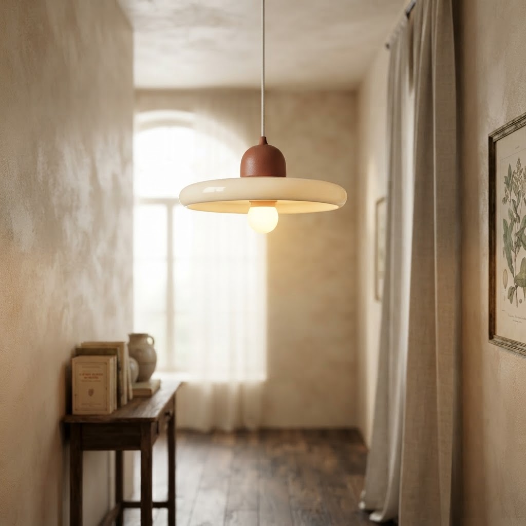 Camille Cream Pendant
