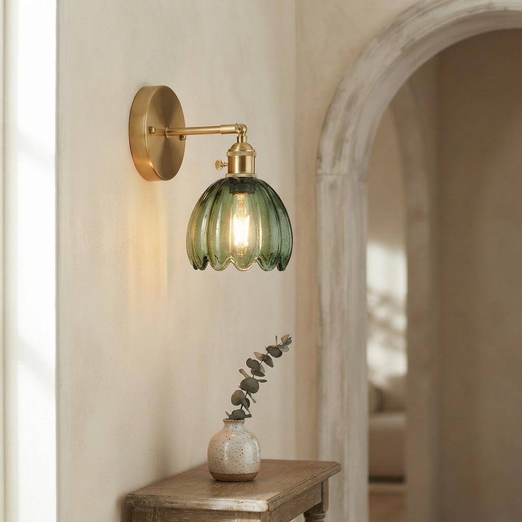 Tulipe Glass Sconce