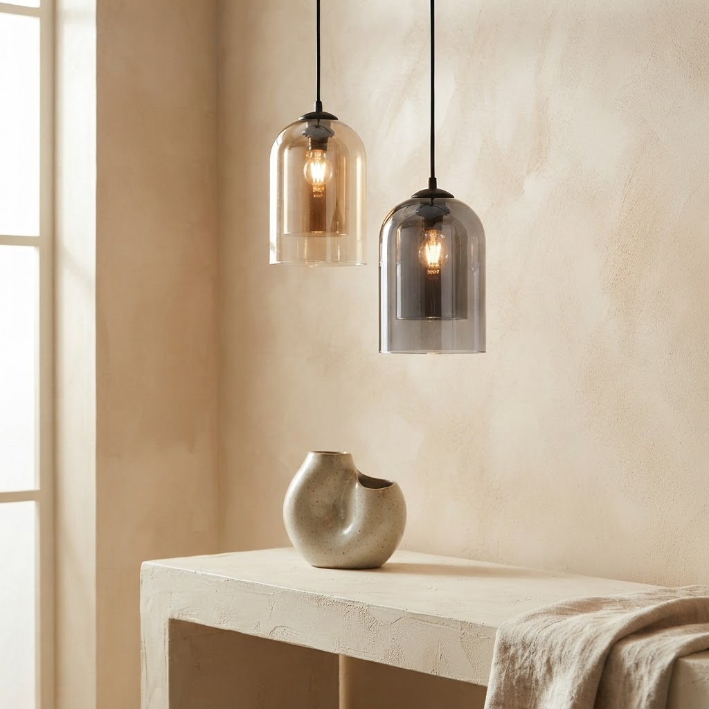 Nordic Creative Glass Pendant