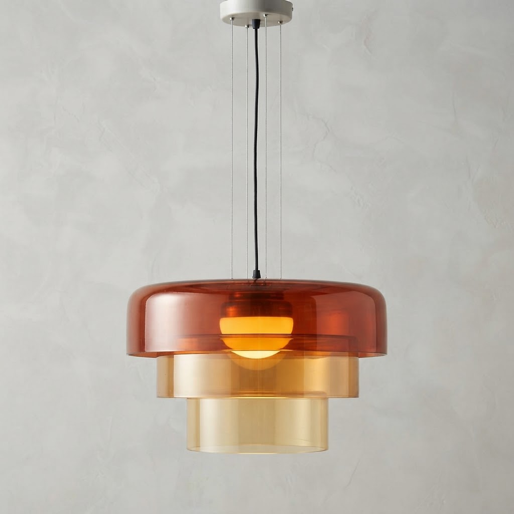 Nordic Glass Pendant Light (Single Item, SKU: DCGP256)