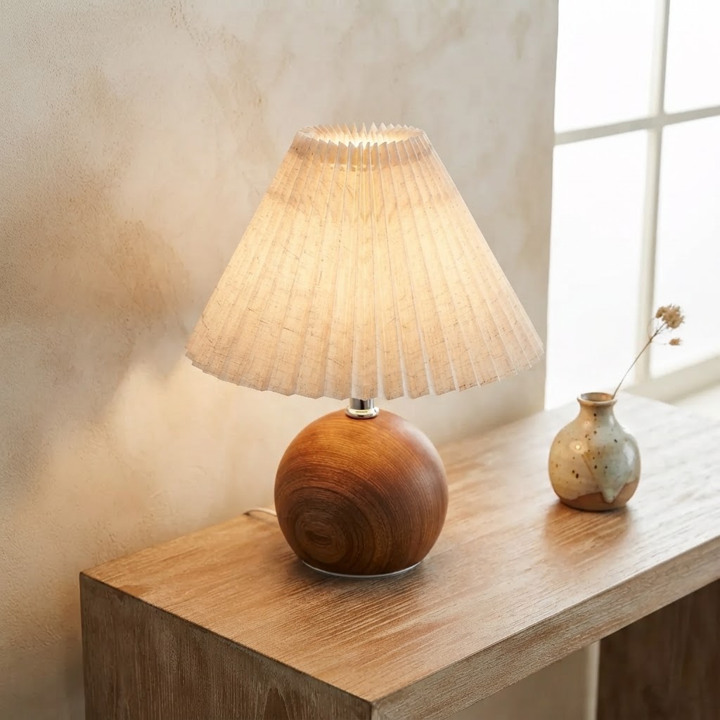 Margaux Pleated Table Lamp