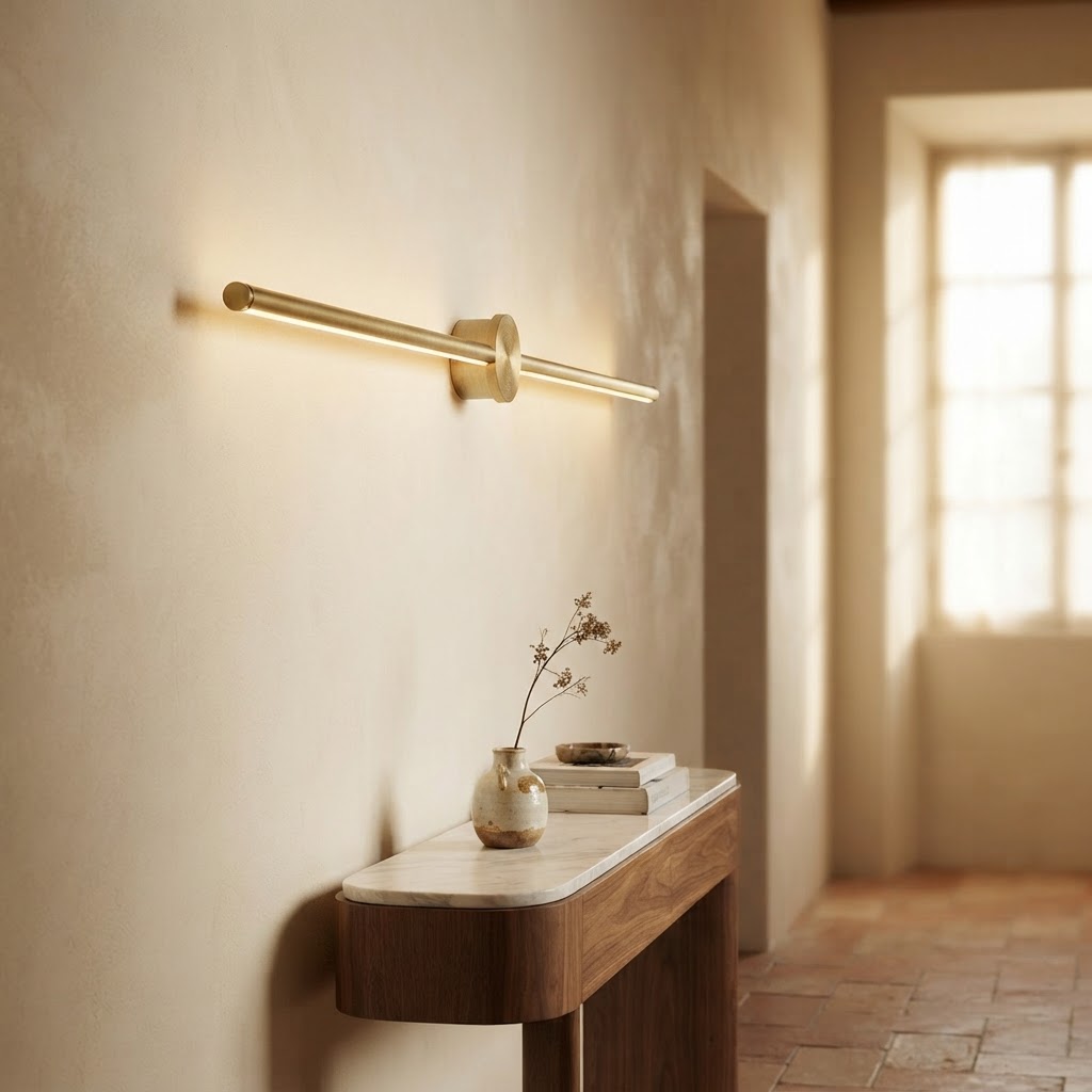 Ivoire & Or Sconce