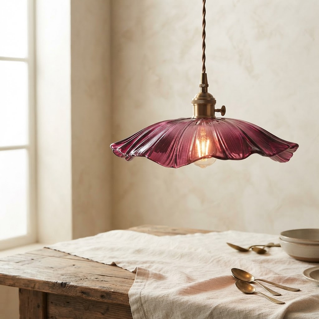 Fleur de Verre Pendant