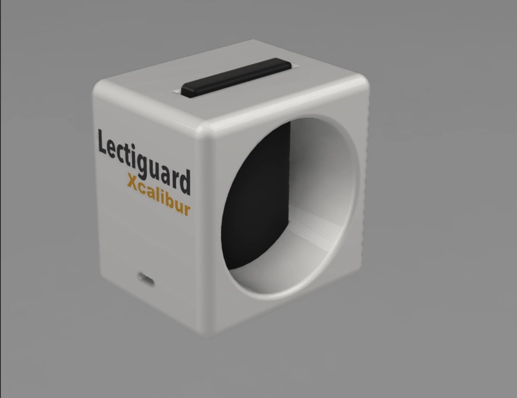Lectiguard Xcalibur mold detector device front view