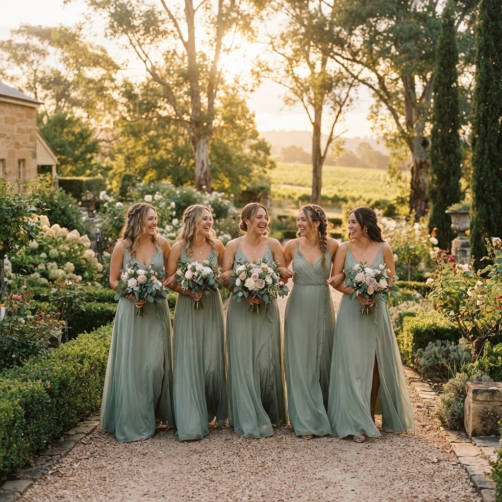 Why Bridesmaids Wear Matching Dresses — wedding tradition origin