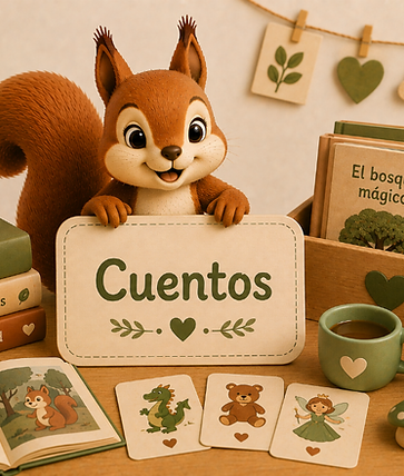 Cuentos personalizados para niños — Esquirol