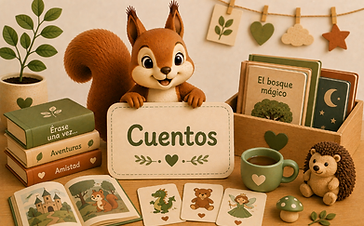 Cuentos personalizados para niños — Esquirol
