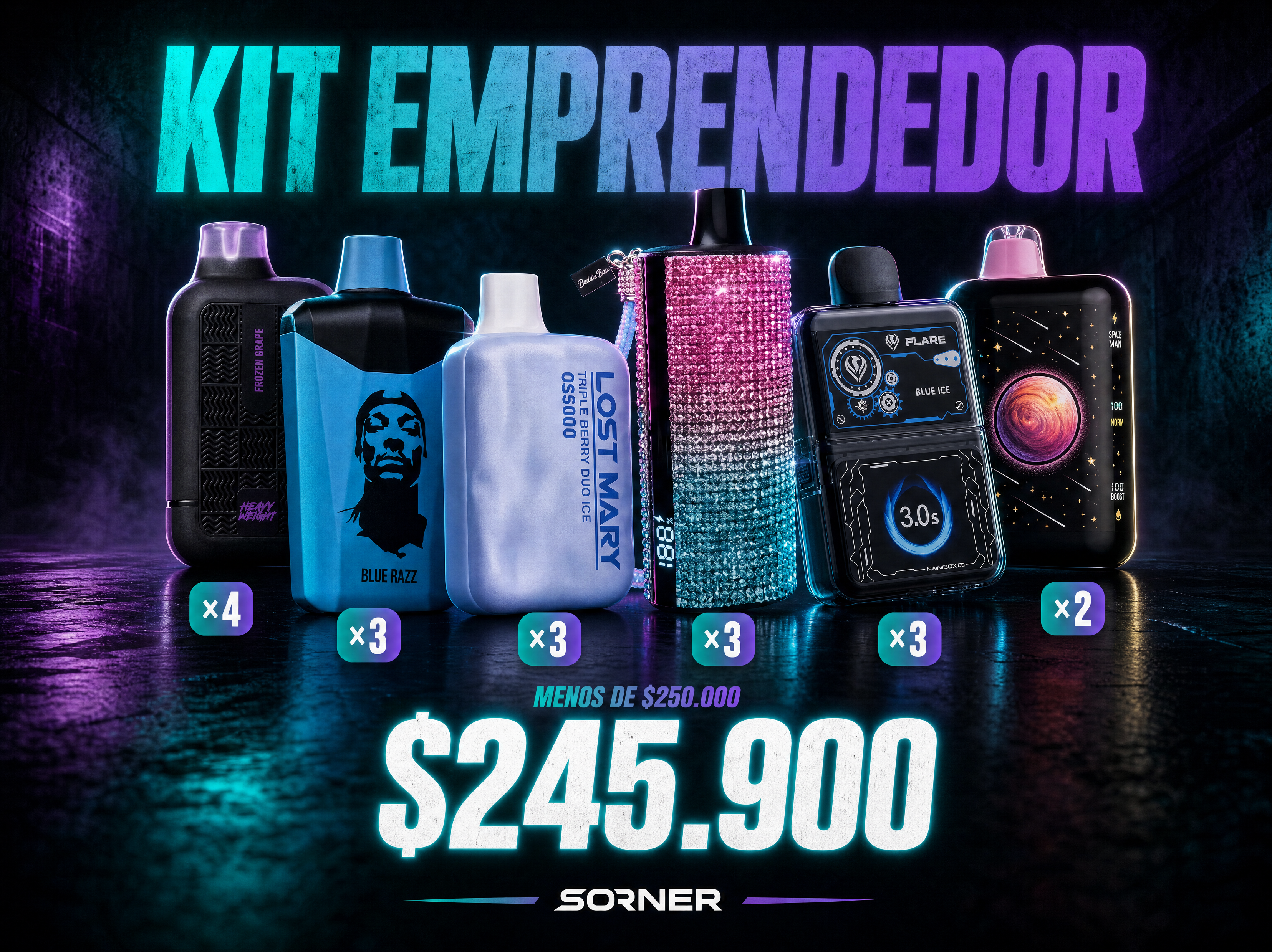 Kit Emprendedor $250.000