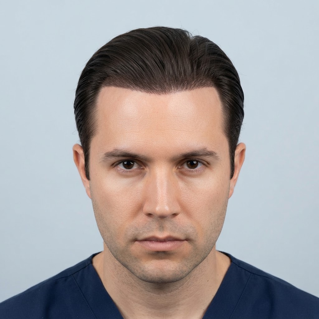 Frontal Hairline Restoration — after