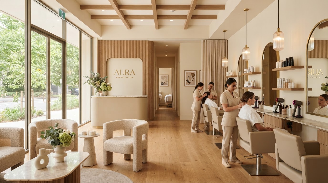 Bollywood Salon luxury interior
