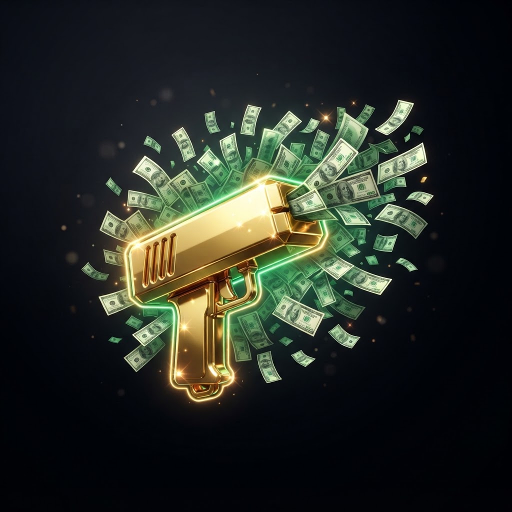 Money Gun gift