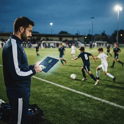 Inteligencia Artificial en el Scouting de Fútbol Base: Guía para Coordinadores