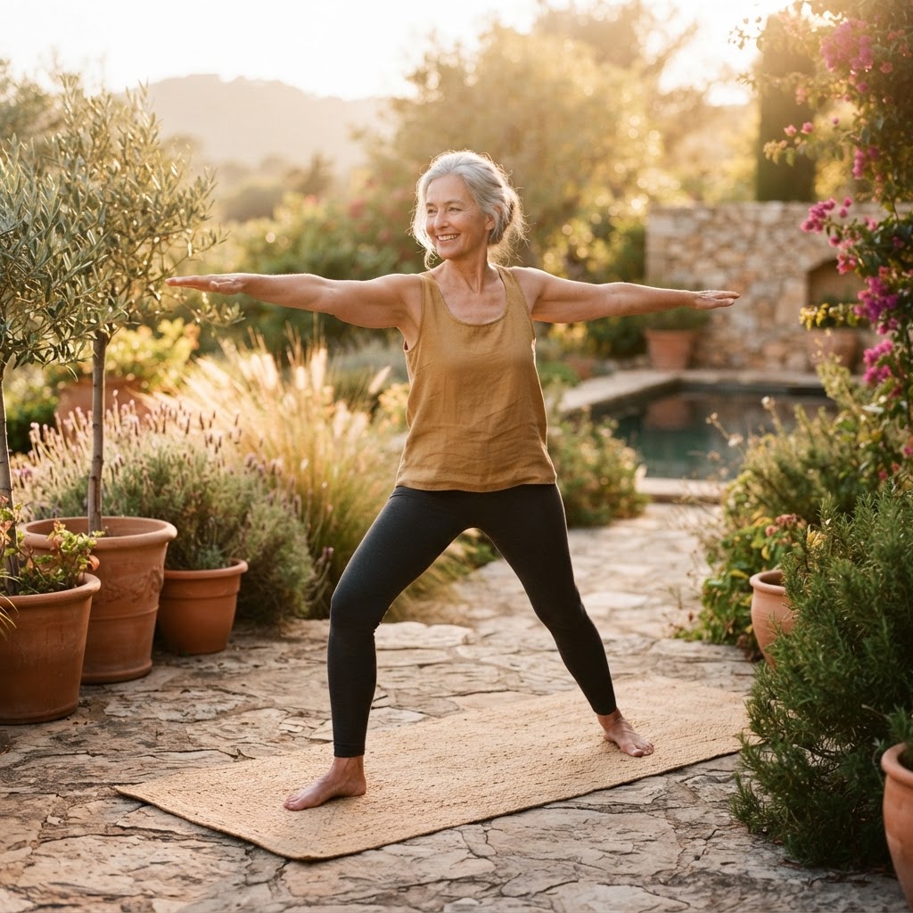 Yoga y meditación: el poder del movimiento consciente en la madurez