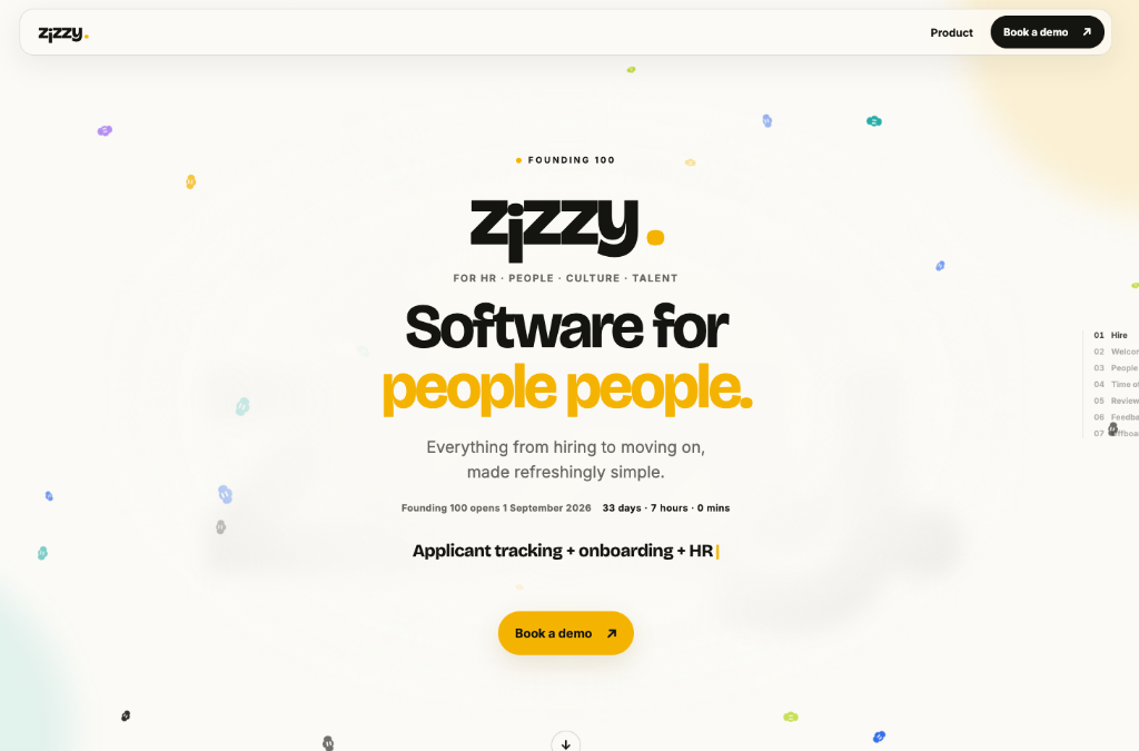 zizzy hr website