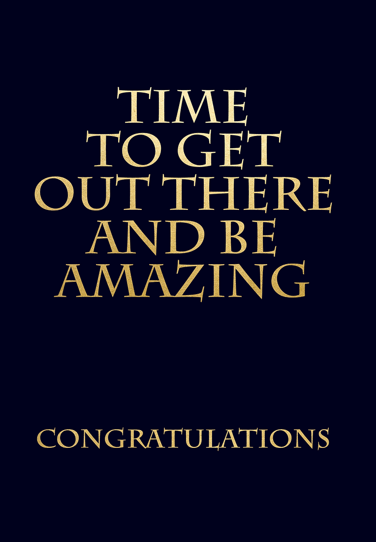 Time to be Amazing