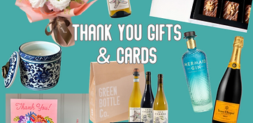 Gifts and Cards to Say Thank You!