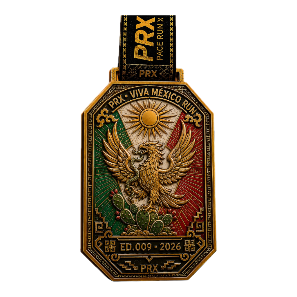 Medalla PRX Viva México Run — Festividades