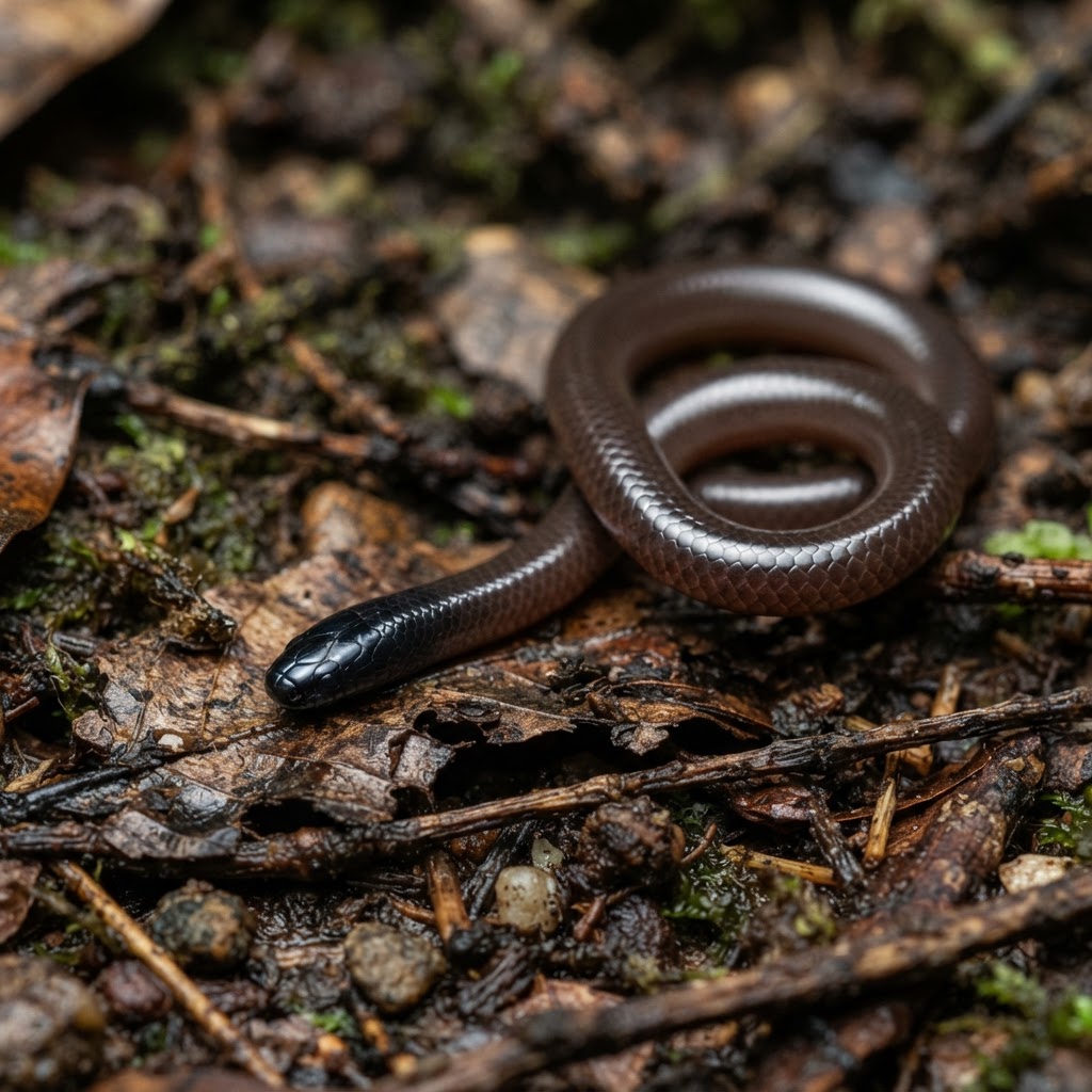 Black-headed Blind Snake