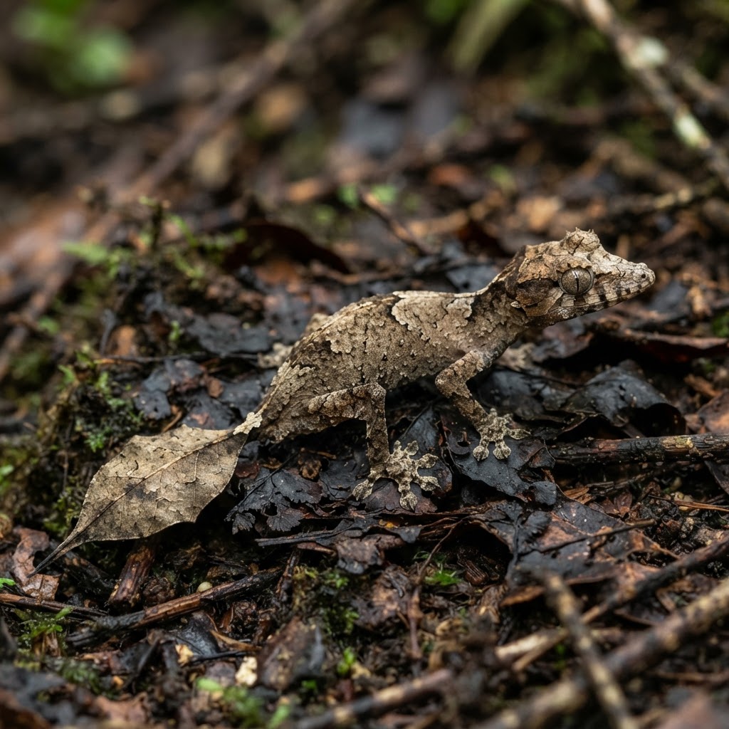 Spearpoint Leaf-tailed Gecko