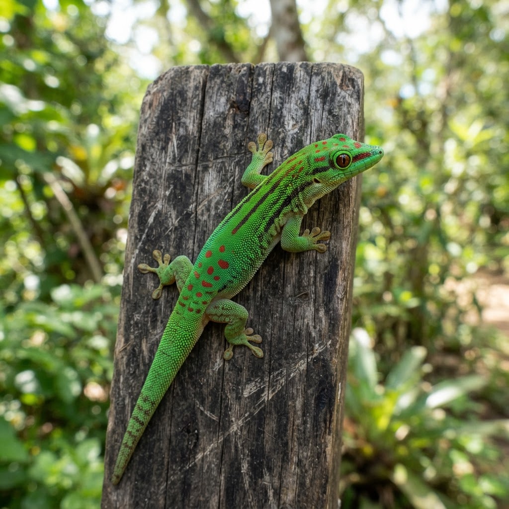 Lined Day Gecko