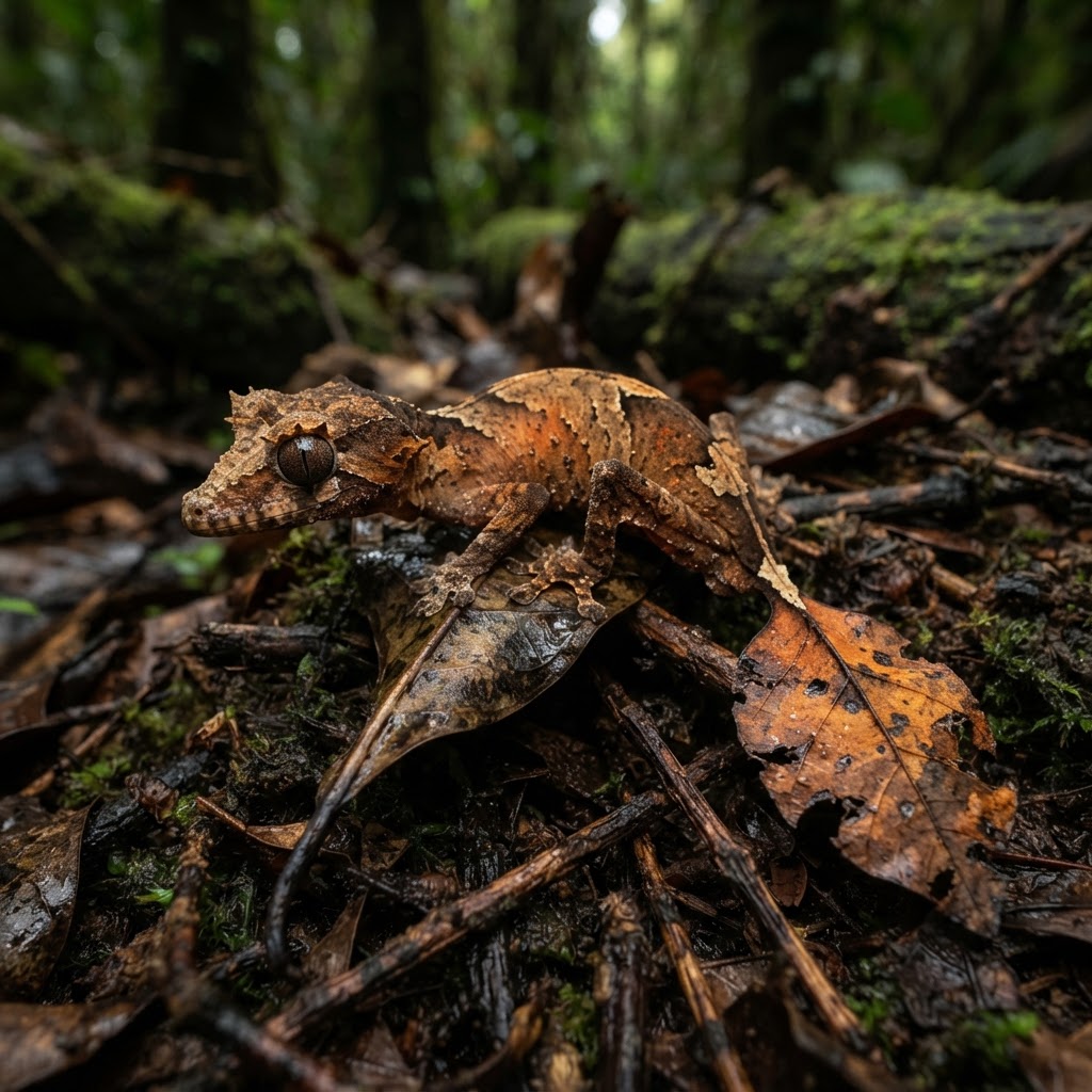 Satanic Leaf-tailed Gecko