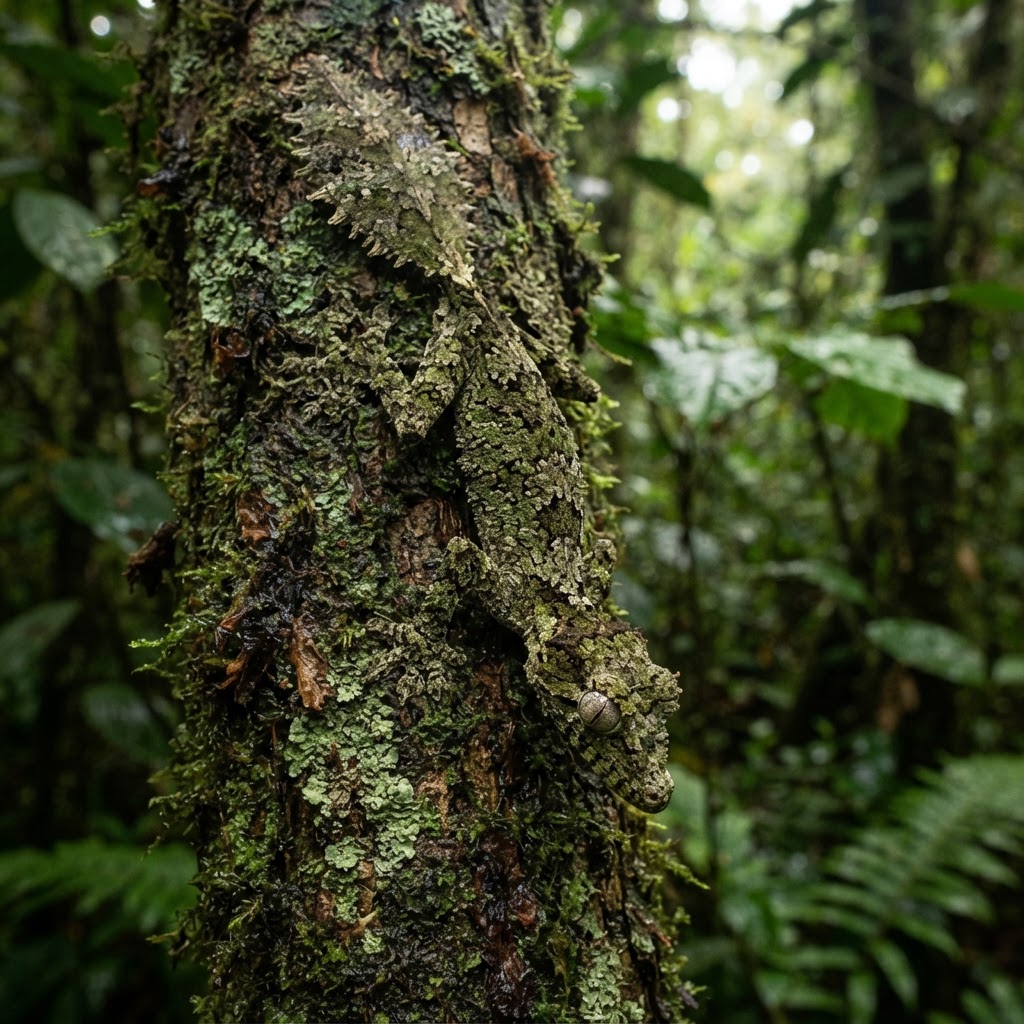 Mossy Leaf-tailed Gecko