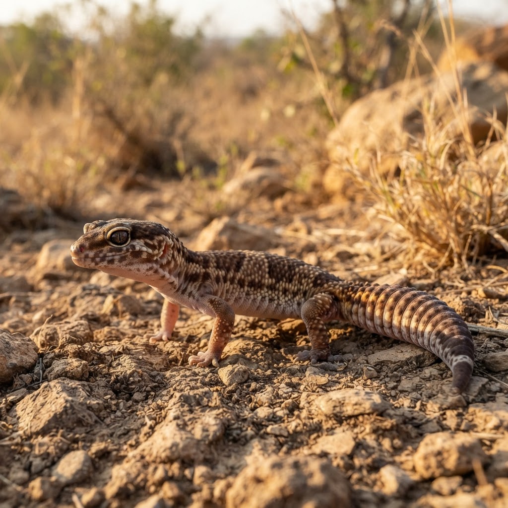 African Fat-tailed Gecko