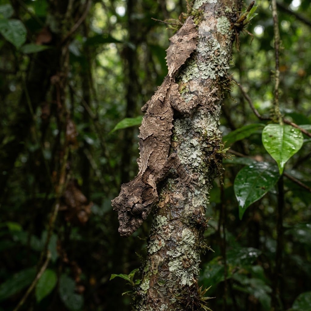 Sorah Leaf-tailed Gecko