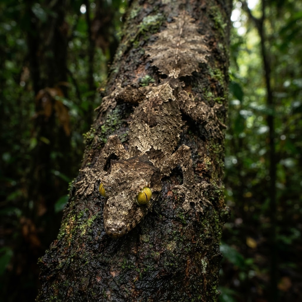 Madagascar Giant Leaf-tailed Gecko