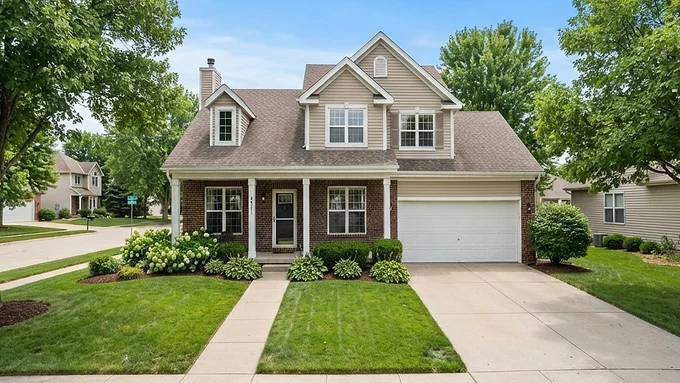 Single-family long-term rental home in an Omaha residential neighborhood.