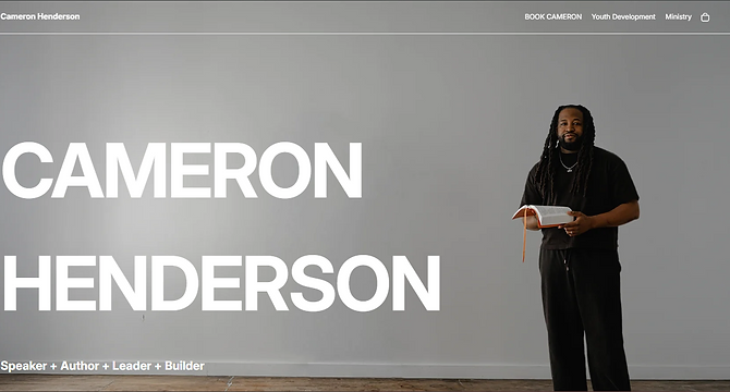 Cameron Henderson website