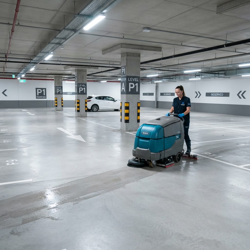 Garage & Parking Area Cleaning