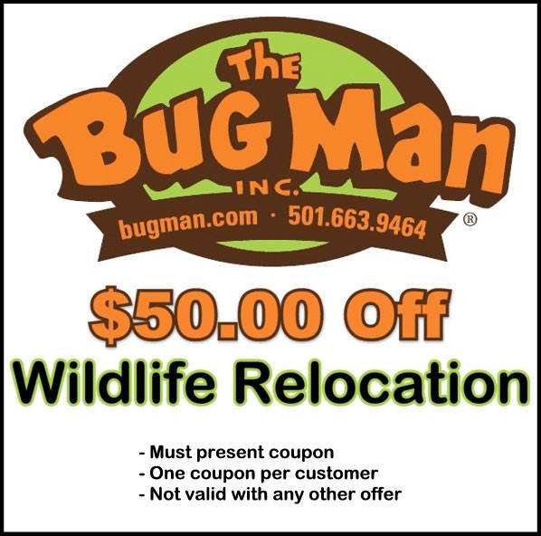 $50 Off Wildlife Relocation