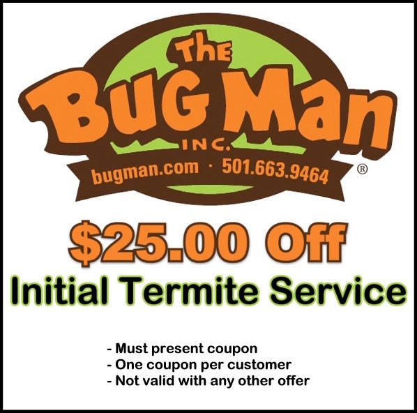 $25 Off Initial Termite Service