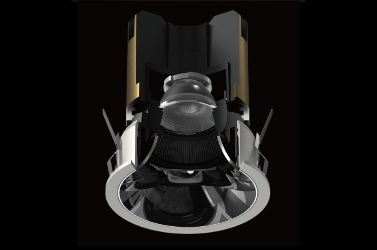 Recessed Fixture Cutaway