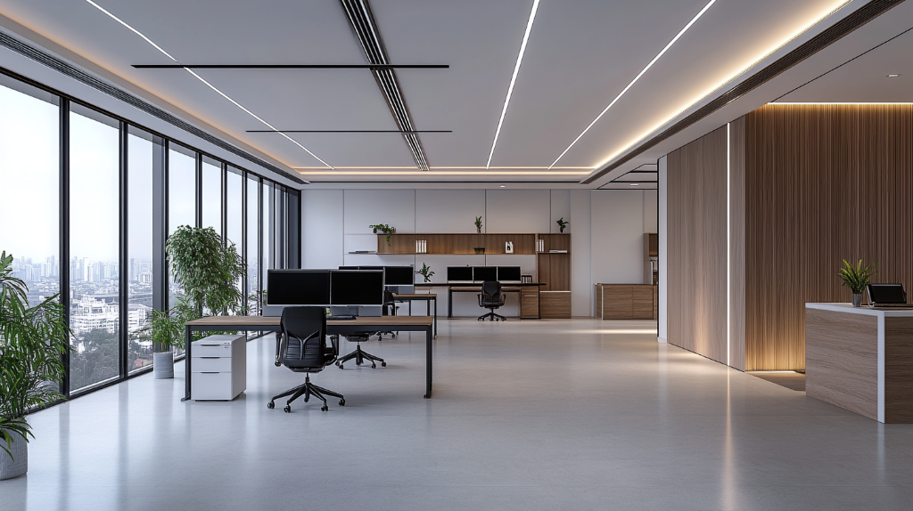 Open-Plan Office — City Windows
